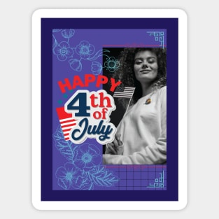 Happy 4th of July - Independence Day Magnet